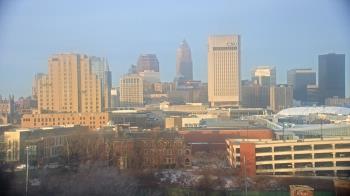 Weather camera view of WEWS-TV.