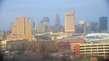 Weather camera view of WEWS-TV.