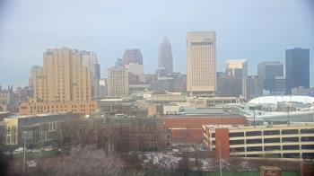 Weather camera view of WEWS-TV.