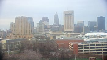 Weather camera view of WEWS-TV.