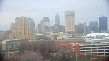 Weather camera view of WEWS-TV.