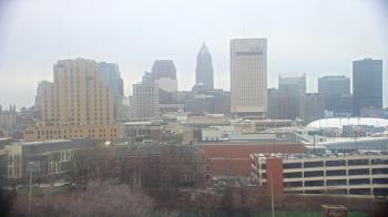 Weather camera view of WEWS-TV.