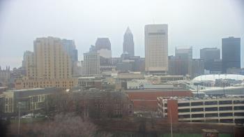 Weather camera view of WEWS-TV.