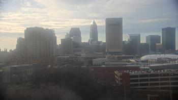 Weather camera view of WEWS-TV.