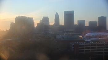 Weather camera view of WEWS-TV.