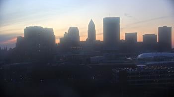 Weather camera view of WEWS-TV.