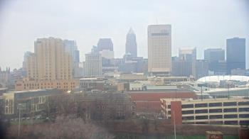 Weather camera view of WEWS-TV.