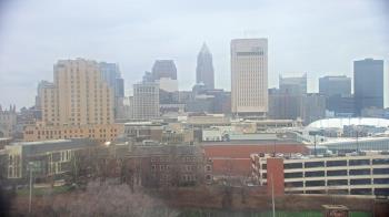 Weather camera view of WEWS-TV.