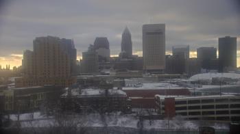Weather camera view of WEWS-TV.