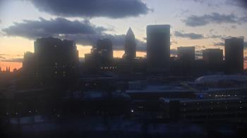 Weather camera view of WEWS-TV.