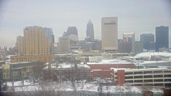 Weather camera view of WEWS-TV.