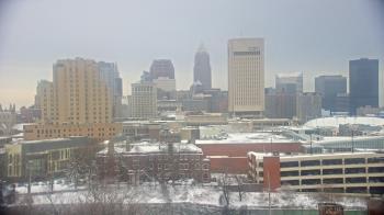 Weather camera view of WEWS-TV.