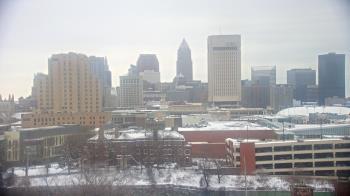 Weather camera view of WEWS-TV.