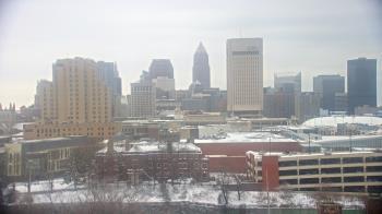 Weather camera view of WEWS-TV.