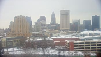 Weather camera view of WEWS-TV.