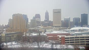 Weather camera view of WEWS-TV.