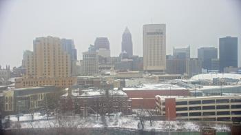 Weather camera view of WEWS-TV.