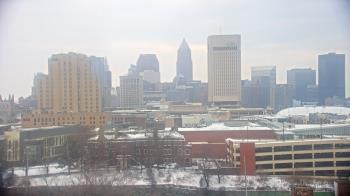 Weather camera view of WEWS-TV.