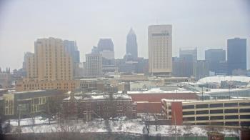 Weather camera view of WEWS-TV.