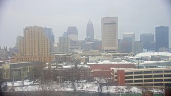 Weather camera view of WEWS-TV.