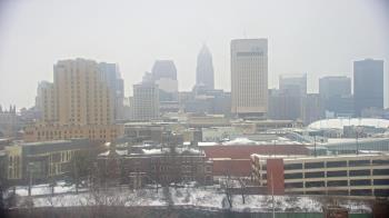 Weather camera view of WEWS-TV.