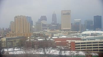 Weather camera view of WEWS-TV.