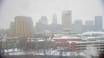 Weather camera view of WEWS-TV.