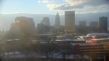 Weather camera view of WEWS-TV.