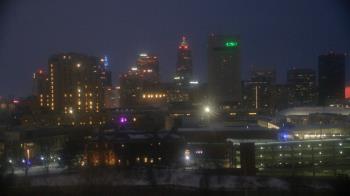 Weather camera view of WEWS-TV.