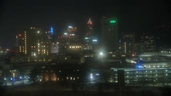 Weather camera view of WEWS-TV.