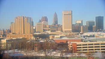 Weather camera view of WEWS-TV.