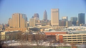 Weather camera view of WEWS-TV.