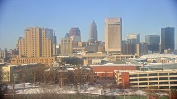 Weather camera view of WEWS-TV.