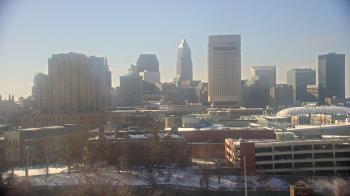 Weather camera view of WEWS-TV.