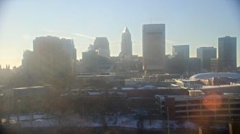 Weather camera view of WEWS-TV.