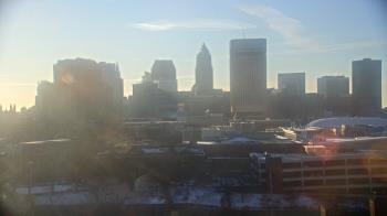 Weather camera view of WEWS-TV.