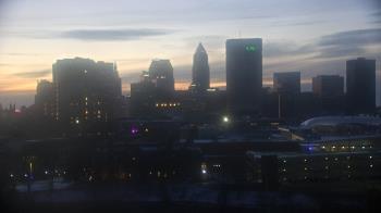 Weather camera view of WEWS-TV.