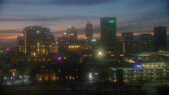 Weather camera view of WEWS-TV.