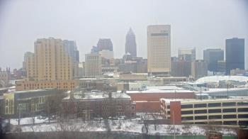 Weather camera view of WEWS-TV.