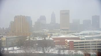 Weather camera view of WEWS-TV.