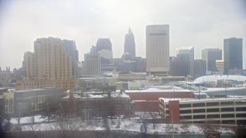Weather camera view of WEWS-TV.