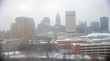 Weather camera view of WEWS-TV.