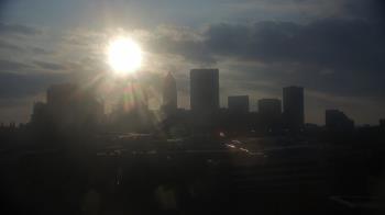 Weather camera view of WEWS-TV.