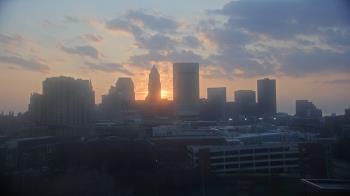 Weather camera view of WEWS-TV.