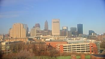 Weather camera view of WEWS-TV.