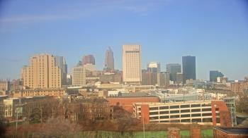 Weather camera view of WEWS-TV.