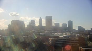 Weather camera view of WEWS-TV.