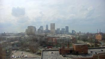 Weather camera view of WEWS-TV.