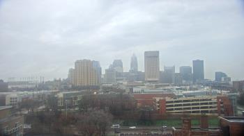 Weather camera view of WEWS-TV.