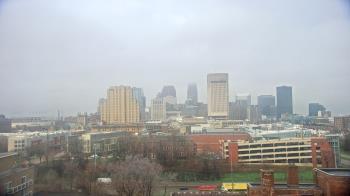 Weather camera view of WEWS-TV.